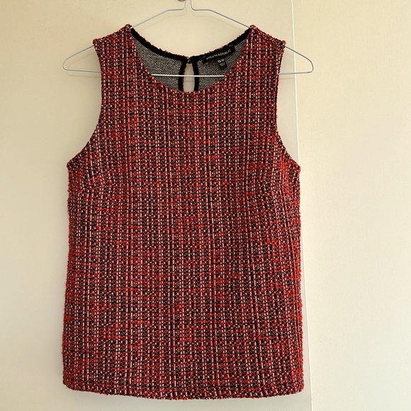 Banana Republic Red Stretch Sleeveless Tunic - Picture 1 of 7